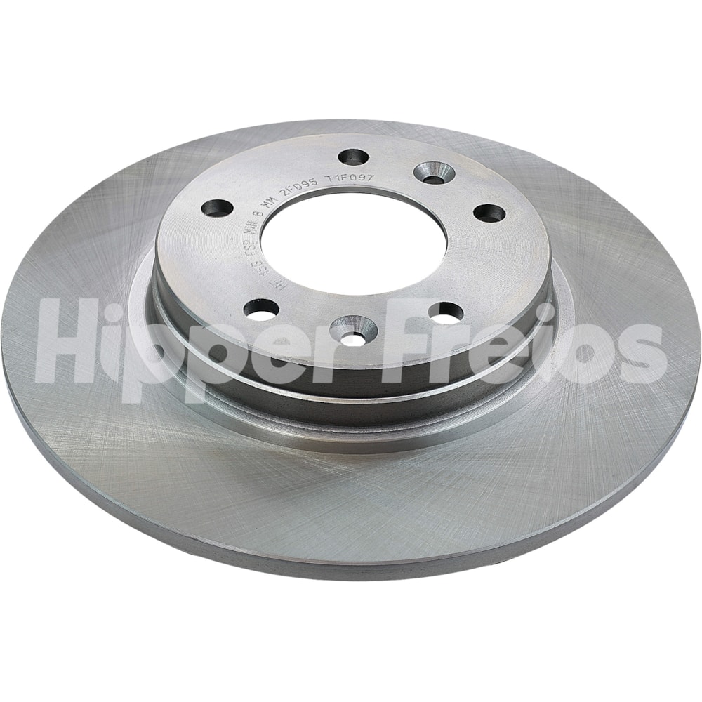 PAR DISCO FREIO TRASEIRO FORD FUSION 2006 A 2012 / MAZDA 6 3.0 V6 / 1.8 / 2.0 / 2.2 2002 EM DIANTE - HIPPER FREIOS