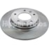 PAR DISCO FREIO TRASEIRO FORD FUSION 2006 A 2012 / MAZDA 6 3.0 V6 / 1.8 / 2.0 / 2.2 2002 EM DIANTE - HIPPER FREIOS