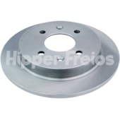 PAR DISCO FREIO TRASEIRO HONDA CITY / FIT 1.5 16V 2009 A 2014 - HIPPER FREIOS