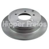 PAR DISCO FREIO TRASEIRO HYUNDAI AZERA 3.3 2007 A 2011 / KIA OPIRUS 3.8 2007 EM DIANTE - HIPPER FREIOS