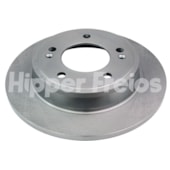 PAR DISCO FREIO TRASEIRO HYUNDAI ELANTRA 2012 EM DIANTE / VELOSTER 1.6 2012 A 2013 / KIA CERATO COUPE 2.0 2011 EM DIANTE - HIPPER FREIOS