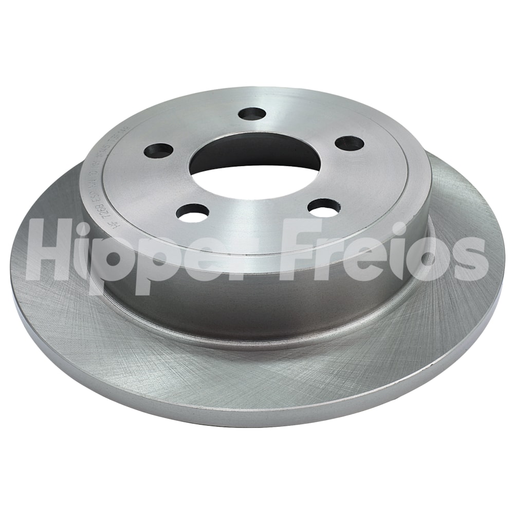 PAR DISCO FREIO TRASEIRO JEEP CHEROKEE 3.7 V6 2002 EM DIANTE / WRANGLER TODOS 2000 EM DIANTE - HIPPER FREIOS
