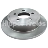 PAR DISCO FREIO TRASEIRO JEEP CHEROKEE 3.7 V6 2002 EM DIANTE / WRANGLER TODOS 2000 EM DIANTE - HIPPER FREIOS