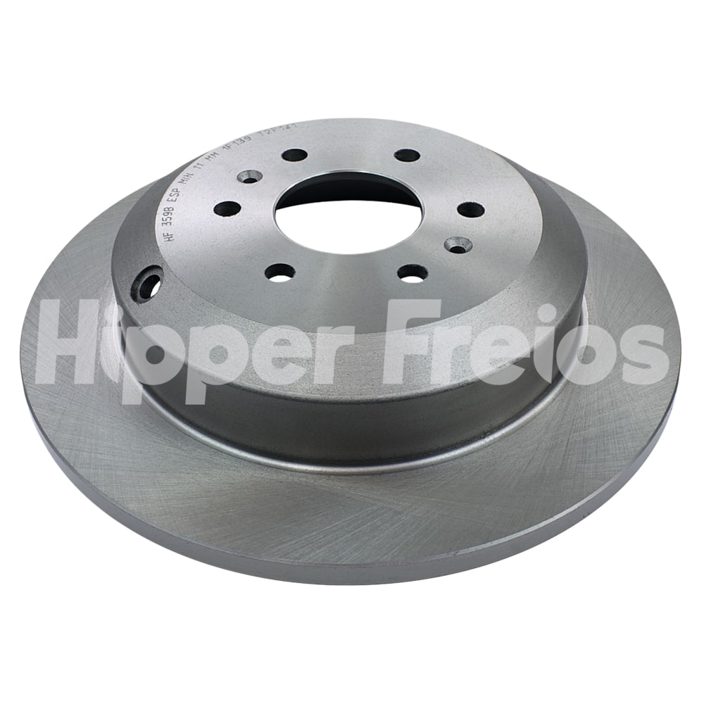PAR DISCO FREIO TRASEIRO KIA MOHAVE 3.0 / 3.8 - HIPPER FREIOS