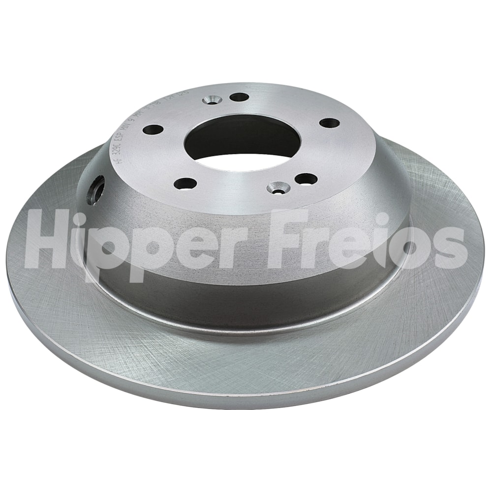 PAR DISCO FREIO TRASEIRO KIA SORENTO 2.4/3.5 / HYUNDAI SANTA FE 2.4/3.5 / 2010 EM DIANTE (LONA 33,20 MM) - HIPPER FREIOS