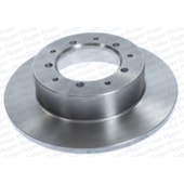 PAR DISCO FREIO TRASEIRO LAND ROVER 90 2.5L 1990 A 2002 / DEFENDER 90 / 110 / 130 / 1992 A 2011 / DISCOVERY 1989 A 2002 - HIPPER FREIOS