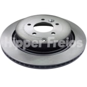 PAR DISCO FREIO TRASEIRO LAND ROVER DISCOVERY III 4.4 2005 A 2009 / DISCOVERY IV 2.7/3.0/5.0 2010 EM DIANTE - HIPPER FREIOS