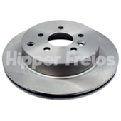 PAR DISCO FREIO TRASEIRO LAND ROVER FREELANDER II 3.2 2007 EM DIANTE - HIPPER FREIOS