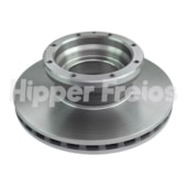 PAR DISCO FREIO TRASEIRO MERCEDES BENZ ACCELO 915C 2003 EM DIANTE/ 815 / 1016 / 2011 EM DIANTE - HIPPER FREIOS