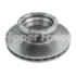 PAR DISCO FREIO TRASEIRO MERCEDES BENZ ACCELO 915C 2003 EM DIANTE/ 815 / 1016 / 2011 EM DIANTE - HIPPER FREIOS