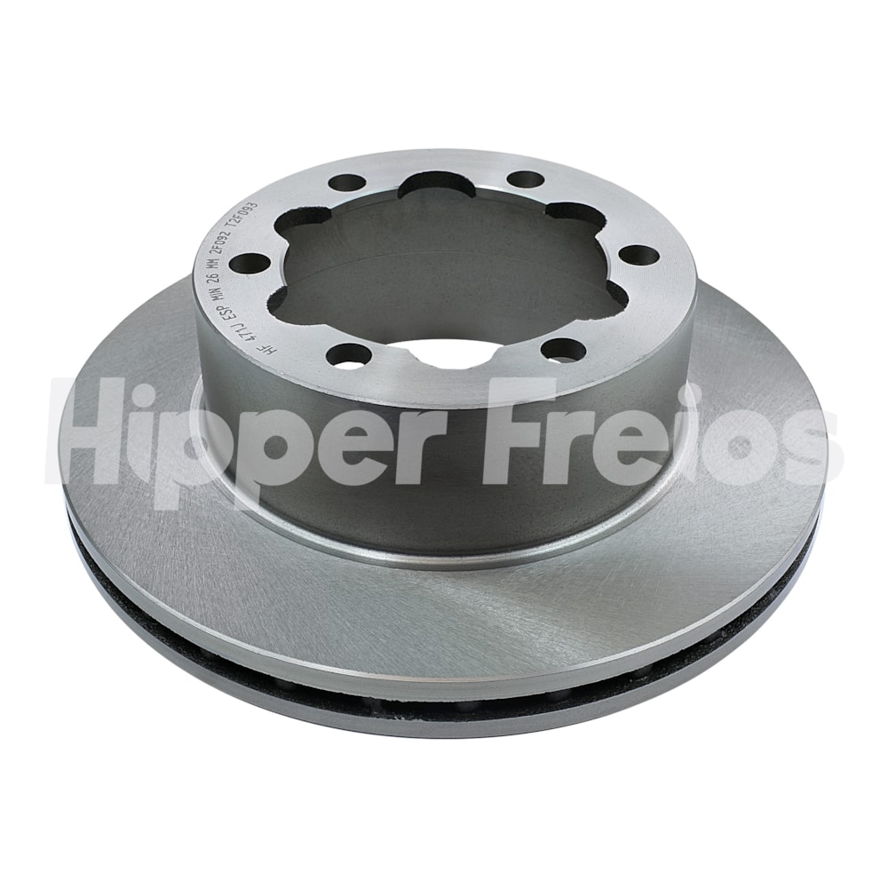 PAR DISCO FREIO TRASEIRO MERCEDES BENZ SPRINTER 413 / 415 / 515 / 2006 EM DIANTE - HIPPER FREIOS