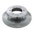 PAR DISCO FREIO TRASEIRO MITSUBISHI PAJERO 2.5/2.8/3.0/3.5 1991 A 2000 / PAJERO SPORT 1999 EM DIANTE - HIPPER FREIOS