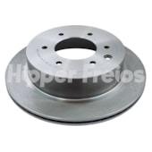 PAR DISCO FREIO TRASEIRO MITSUBISHI PAJERO FULL 3.2/3.8 2007 EM DIANTE - HIPPER FREIOS