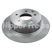 PAR DISCO FREIO TRASEIRO NISSAN SENTRA 2.0 2013 EM DIANTE / MAXIMA 3.5 2004 A 2008 / RENAULT KOLEOS 2.0 2008 EM DIANTE - HIPPER FREIOS