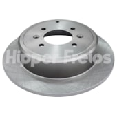 PAR DISCO FREIO TRASEIRO PEUGEOT 406 1.8I/2.0I 16V 1995 EM DIANTE / 3.0I 1996 EM DIANTE / 406 COUPE TDS. 1997 EM DIANTE - HIPPER FREIOS