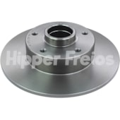 PAR DISCO FREIO TRASEIRO RENAULT FLUENCE 1.6 2012 A 2016 / 2.0 2011 A 2018 - HIPPER FREIOS