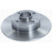 PAR DISCO FREIO TRASEIRO RENAULT GRAND SCENIC 2.0 16V 2008 A 2009 - HIPPER FREIOS