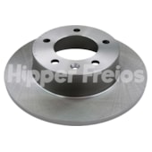 PAR DISCO FREIO TRASEIRO RENAULT MASTER 2.8 DTI 2008 EM DIANTE / 2.5 2004 A 2013 - HIPPER FREIOS