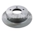 PAR DISCO FREIO TRASEIRO SSANGYONG KYRON 2.7 20V / 2007 EM DIANTE / REXTON RX 270 XDI 2002 EM DIANTE (ARO 16 / ARO 18) - HIPPER FREIOS