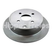 PAR DISCO FREIO TRASEIRO TOYOTA COROLLA 1.6I/1.8I 16V 2003 A 2008 / FIELDER 1.8 16V 2004 A 2008 - HIPPER FREIOS