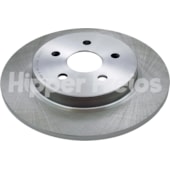 PAR DISCO FREIO TRASEIRO TOYOTA COROLLA 1.8 2008 A 2019 / 2.0 2010 A 2019 - HIPPER FREIOS