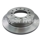 PAR DISCO FREIO TRASEIRO TOYOTA FJ CRUISER 4.0 2007 EM DIANTE / LAND CRUISER PRADO 2003 > /80 1990 A 1997 / 90 1996/2002 - HIPPER FREIOS