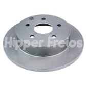 PAR DISCO FREIO TRASEIRO TOYOTA RAV4 2.4 2006 EM DIANTE - HIPPER FREIOS