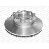 PAR DISCO FREIO TRASEIRO VOLVO B9 SALF 2005 EM DIANTE - HIPPER FREIOS