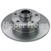 PAR DISCO FREIO TRASEIRO VW VOLKSWAGEN CORRADO 2.9I VR6 1991 A 1995 /  PASSAT VR6 1992 EM DIANTE / VARIANT / PASSAT - HIPPER FREIOS