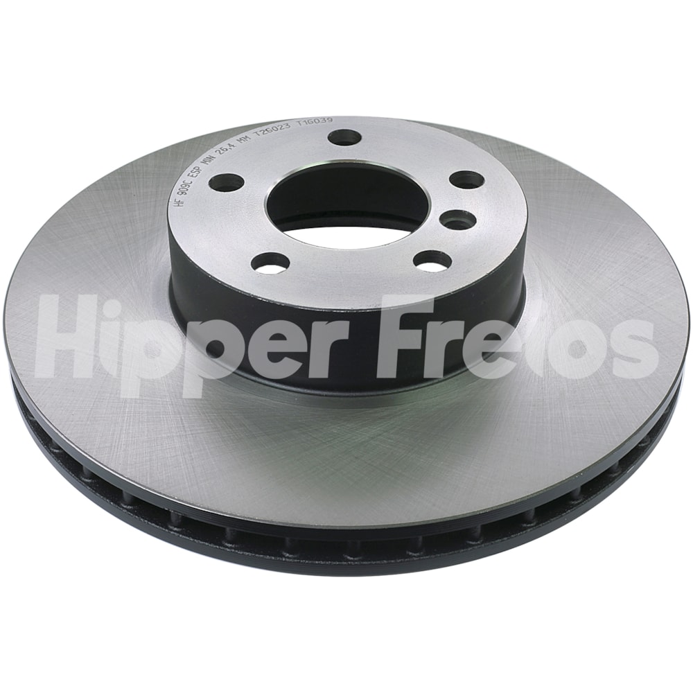 PAR DISCO FREIO VENTILADO BMW X3 2.0 XDRIVE 2012 EM DIANTE / 2.0 XDRIVE 28I 2013 A 2016 / 2.5/3.0 / SEM CUBO DIANTEIRO - HIPPER FREIOS