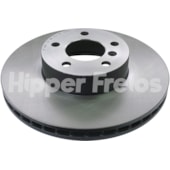 PAR DISCO FREIO VENTILADO BMW X3 2.0 XDRIVE 2012 EM DIANTE / 2.0 XDRIVE 28I 2013 A 2016 / 2.5/3.0 / SEM CUBO DIANTEIRO - HIPPER FREIOS