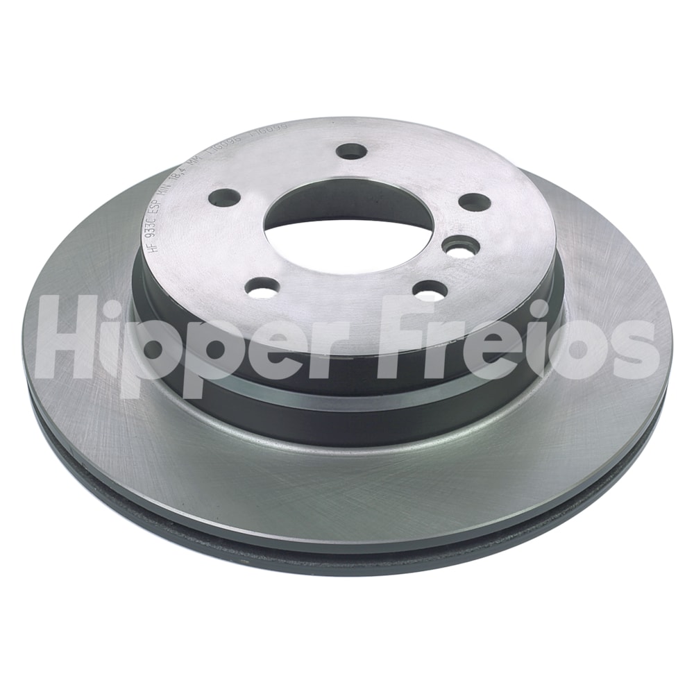 PAR DISCO FREIO VENTILADO COM TAMBOR SEM CUBO TRASEIRO BMW 130 3.0 / 325 2.5 2006 A 2012 / X1 2.0 18I 2010 A 2014 - HIPPER FREIOS