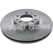 PAR DISCO FREIO VENTILADO SEM CUBO DIANTEIRO CITROEN JUMPY 1.6 / PEUGEOT EXPERT 1.6 2018 EM DIANTE - HIPPER FREIOS