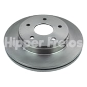 PAR DISCO FREIO VENTILADO SEM CUBO DIANTEIRO DODGE RAM 2500 5.9 1994 A 2003 / DURANGO 5.2 1998 A 2000 / 5.9 1998 A 2001 - HIPPER FREIOS