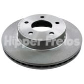 PAR DISCO FREIO VENTILADO SEM CUBO DIANTEIRO FORD RANGER 4X4 1995 A 2011 / EXPLORER 4X4 1995 A 1996 - HIPPER FREIOS