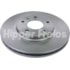 PAR DISCO FREIO VENTILADO SEM CUBO DIANTEIRO GM CHEVROLET EQUINOX 2.0 2018 EM DIANTE - HIPPER FREIOS