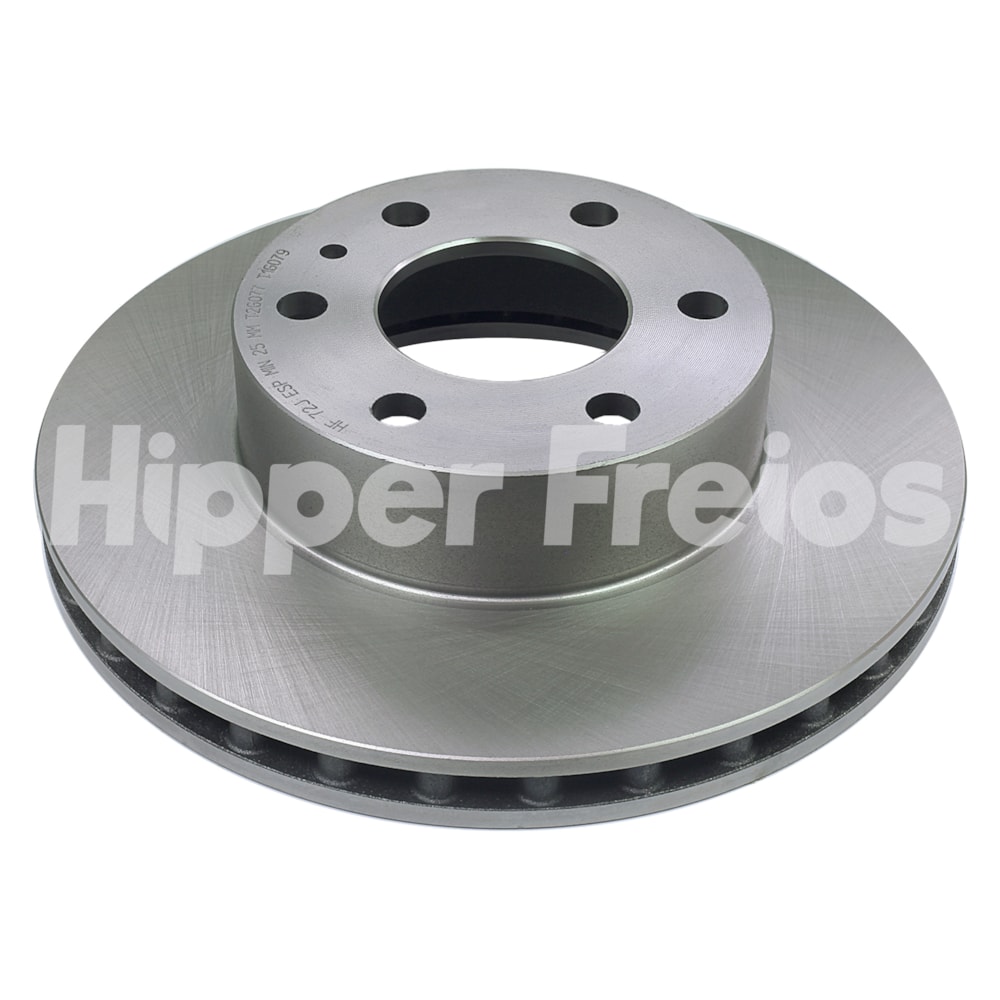 PAR DISCO FREIO VENTILADO SEM CUBO DIANTEIRO IVECO DAILY 30S13 2018 EM DIANTE / 35S14 2013 EM DIANTE / 50C17 2015 - HIPPER FREIOS
