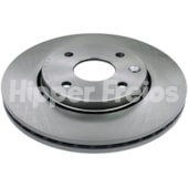 PAR DISCO FREIO VENTILADO SEM CUBO DIANTEIRO JAC J2 1.4 2012 A 2016 - HIPPER FREIOS