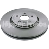 PAR DISCO FREIO VENTILADO SEM CUBO DIANTEIRO LAND ROVER VELAR 2018 EM DIANTE - HIPPER FREIOS