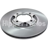 PAR DISCO FREIO VENTILADO SEM CUBO DIANTEIRO MAZDA 323 1.1/1.3/1.5/1.6 / 323 GT 1985 A 1989 / 323 WAGON 1.5 1986 A 1989 - HIPPER FREIOS
