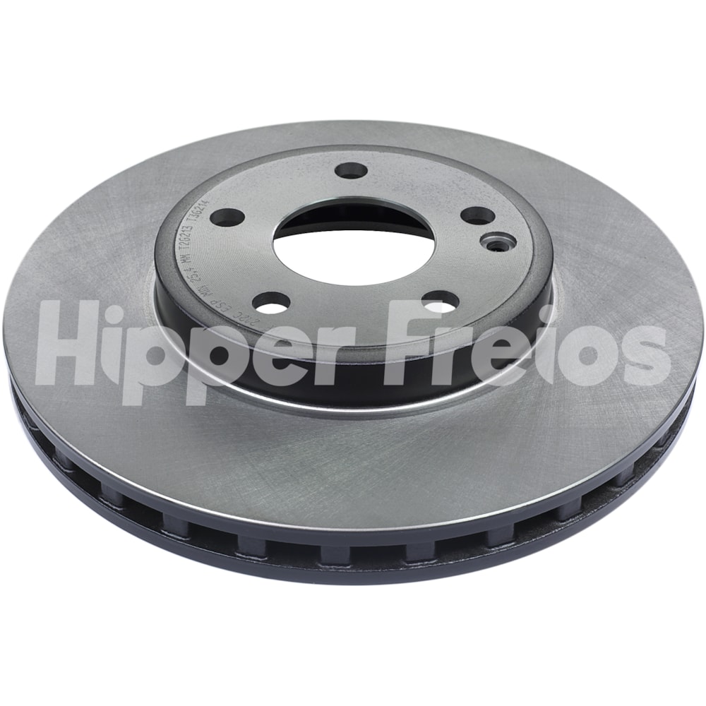 PAR DISCO FREIO VENTILADO SEM CUBO DIANTEIRO MB A200 1.6 2013 EM DIANTE / B200 1.6 TURBO / CLA250 2.0 2014 EM DIANTE - HIPPER FREIOS