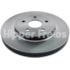 PAR DISCO FREIO VENTILADO SEM CUBO DIANTEIRO TOYOTA COROLLA 2.0 DYNAMIC / COROLLA 1.8 HYBRID / 2020 EM DIANTE - HIPPER FREIOS