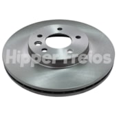 PAR DISCO FREIO VENTILADO SEM CUBO DIANTEIRO VW VOLKSWAGEN AMAROK 3.0 2018 EM DIANTE - HIPPER FREIOS