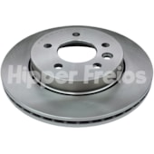 PAR DISCO FREIO VENTILADO SEM CUBO TRASEIRO VW VOLKSWAGEN AMAROK 3.0 2018 EM DIANTE - HIPPER FREIOS