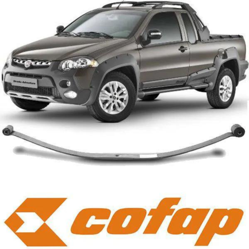 PAR FEIXE MOLAS TRASEIRA FIAT STRADA CABINE DUPLA 2010 EM DIANTE - COFAP