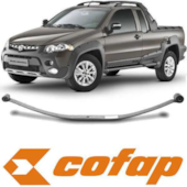 PAR FEIXE MOLAS TRASEIRA FIAT STRADA CABINE DUPLA 2010 EM DIANTE - COFAP