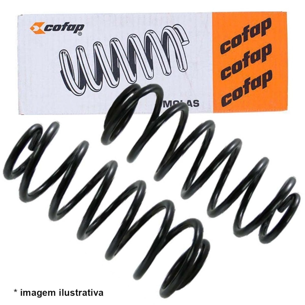 PAR MOLA HELICOIDAL DIANTEIRA FORD F250 GAS - COFAP