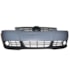 PARA-CHOQUE DIANTEIRO VW VOLKSWAGEN FOX COM FAROL DE MILHA PARA PINTURA 08 - ORIGINAL