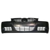 PARA-CHOQUE DIANTEIRO VW VOLKSWAGEN GOL 2006 A 2008 G4 SEM FURO PRETO LISO - ORIGINAL