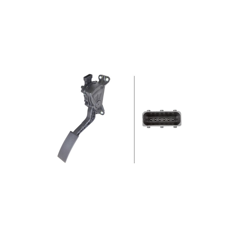 PEDAL ACELERADOR ELETRONICO MANUAL NISSAN FRONTIER 2007 A 2014 - HELLA PEDAL ACELERADOR ELETRONICO MANUAL NISSAN FRONTIER 2007 A 2014 - HELLA